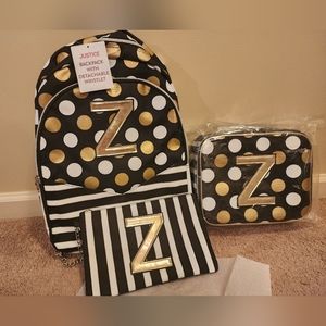 Justice Backpack Monogram Z
